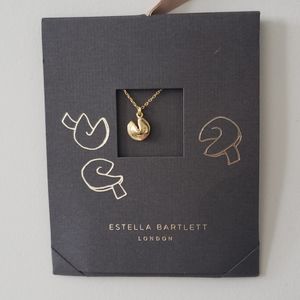 Estella Bartlett London Fortune Cookie Necklace